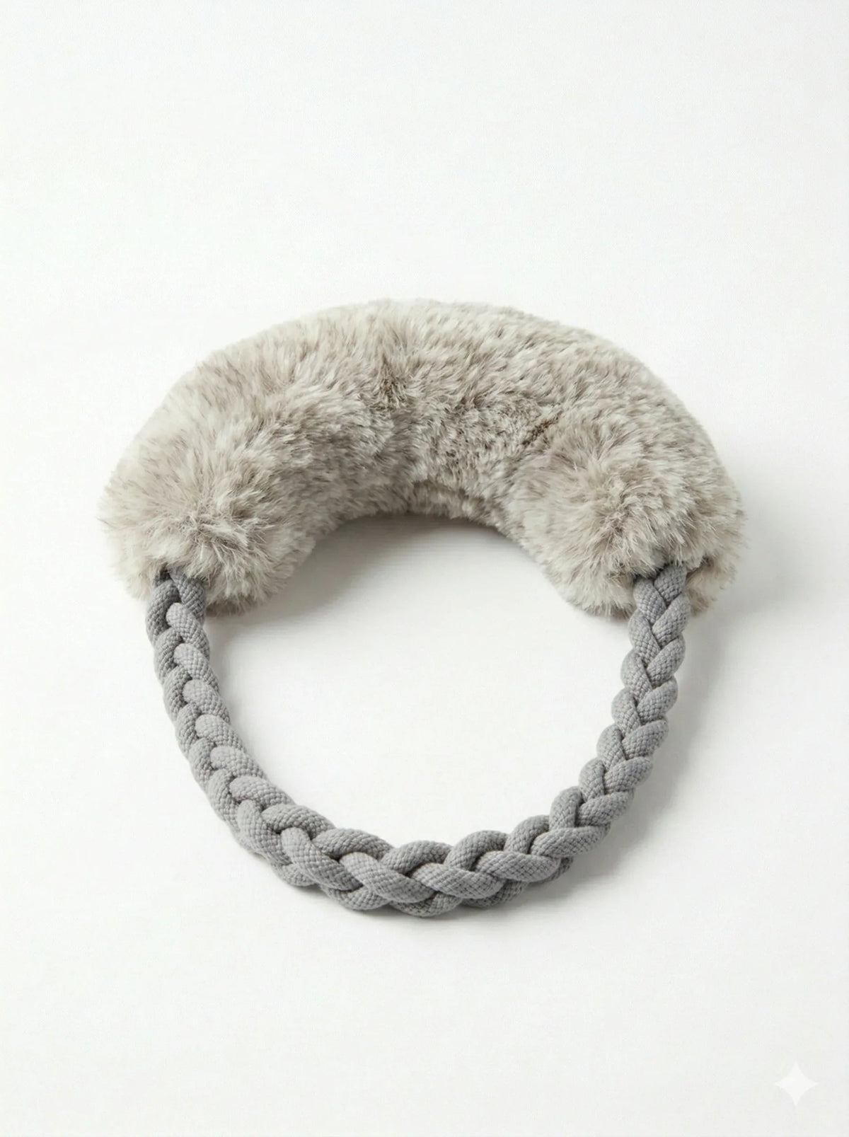 Wool Loop Tug Toy - Grey