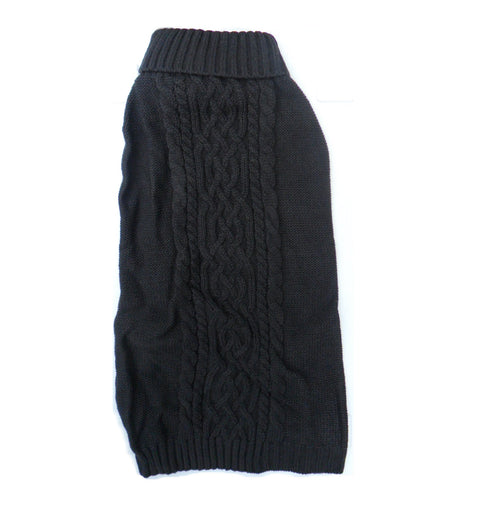 Cable Knit Dog Jumper Sweater